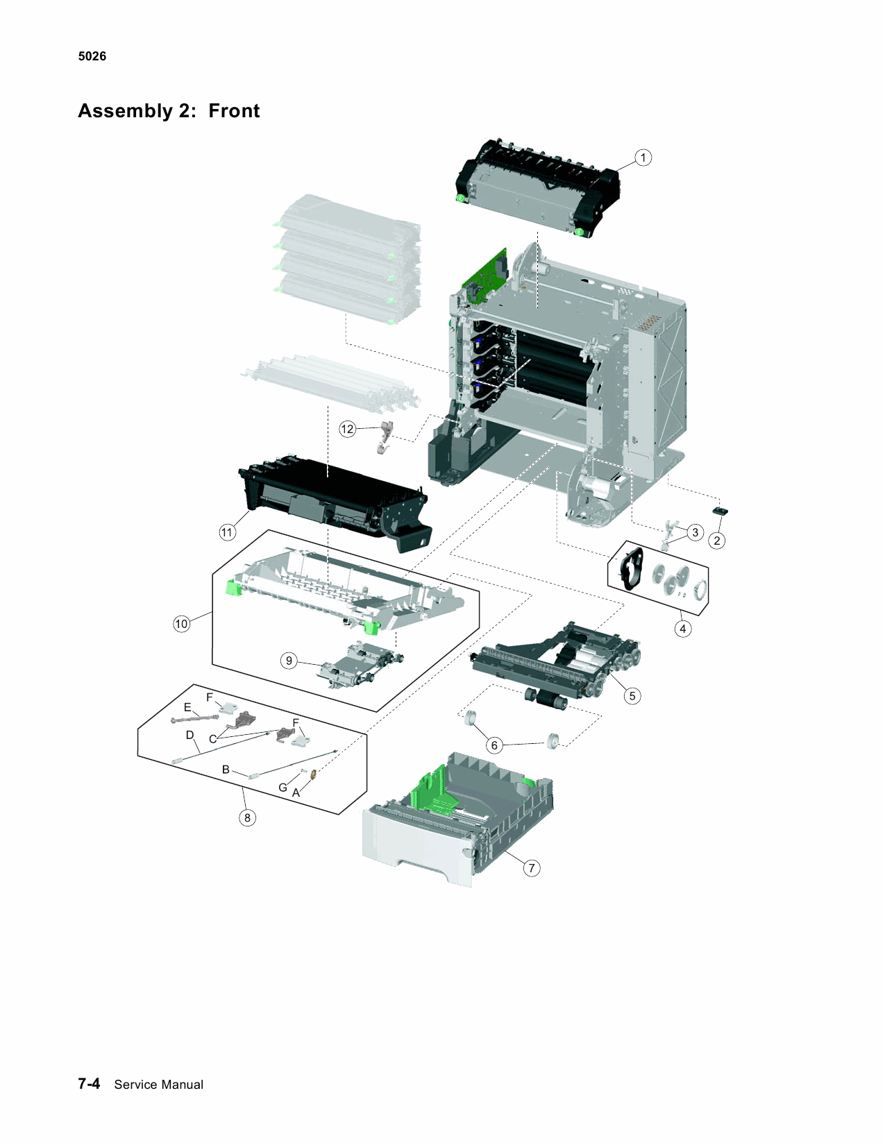 Lexmark C C734 C736 5026 Service Manual-6